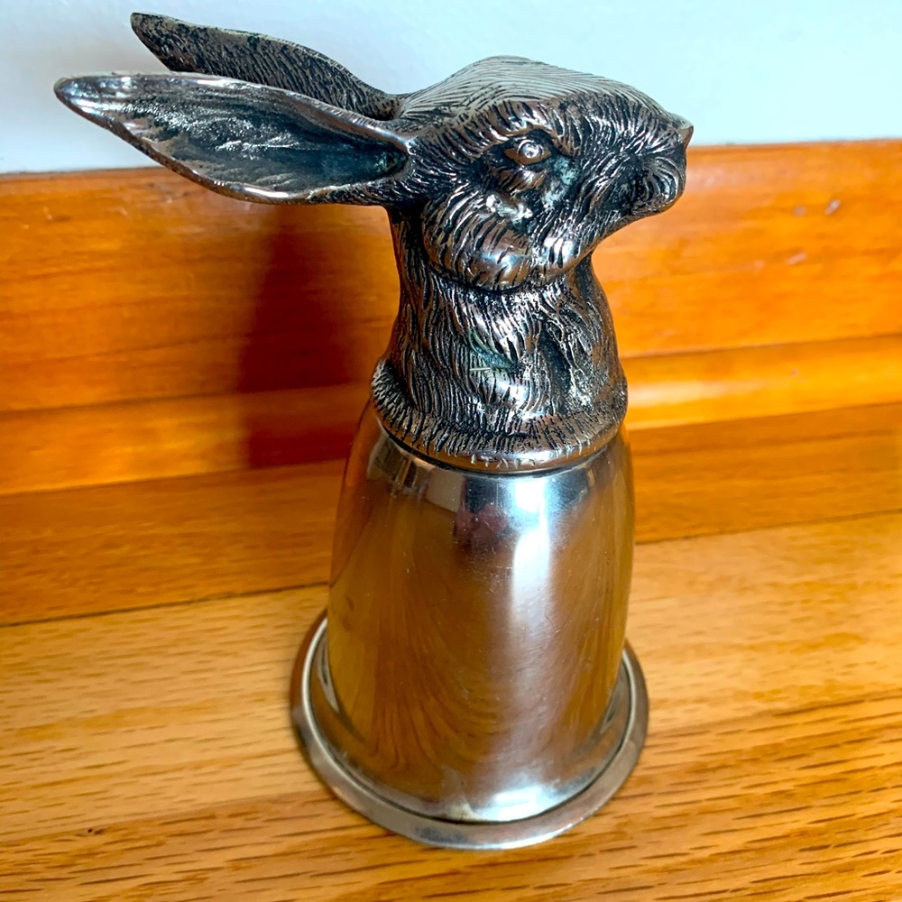 GUCCI Stamped Silver-plate Stirrup Cup/ Barware